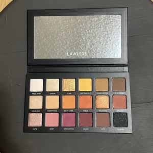 Swatched Only, Lawless The One Palette.